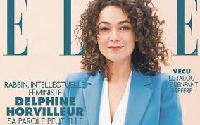 Delphine horvilleur est rabbin au centre beaugrenelle du mjlf, mouvement du judaïsme libéral, et directrice de la rédaction du magazine tenou'a. French Rabbi Graces Cover Of Elle Magazine Jewish News