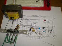 Note that the transformer secondary voltage has significant voltage distortion due to the high im building a 40a 48v (58v absorb mode) battery charger based on this circuit. 24v Battery Charger With Scr