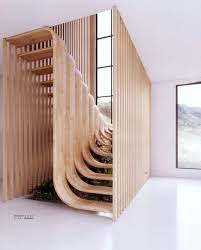 These chunkier stairs featured on arch daily make it easier to create more of a soft glow than a wood staircase with lighting that creates a soft glow. Parametricarchitecture Twitter àªªàª° Gorgeous Staircase Design By Iran Based Architect Eisa Ghasemian For A Residential Project In Shiraz Iran 2018 Iranianarchitect Iranianarchitecture Wood Timber Woodwork Stairs Staircase Staircasedesign