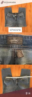 Chicos So Slimming Crop Jeans Size 0 5 Chicos Size 0 5 See