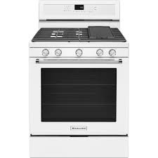 kitchenaid gas range (kfgg500ewh