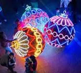 Street Decorations IP65 Custom 3D LED Motif Light Giant Outdoor Christmas  Gift Box Lights