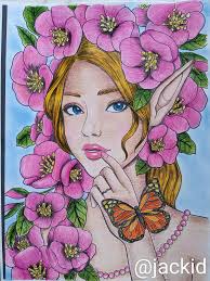 Tonight's picture. From "Beauties in Fairyland" By Coco Wyo. Couldn't  decide