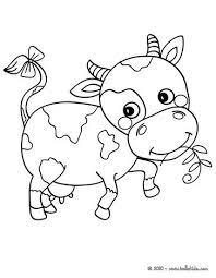 It is difficult to imagine any peasant farmstead without cows. Farm Animal Coloring Pages Cute Cow Cow Coloring Pages Farm Animal Coloring Pages Animal Coloring Pages