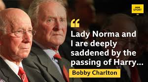 Sir Bobby Charlton says Harry Gregg was "a fantastic goalkeeper but more  importantly an incredible human being" ➡️ https://bbc.in/2uVtt7R