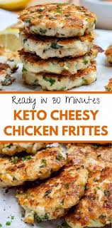 Cheesy Chicken Fritters Recipe Easy Keto Recipe Blondelish Com Recipe Keto Recipes Dinner Chicken Fritters Recipe Fritter Recipes