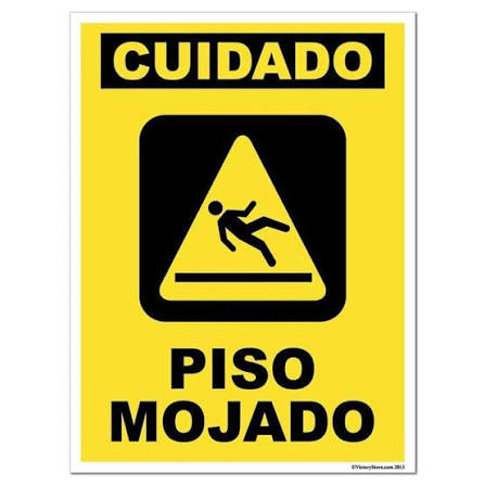 Piso Mojado Cuidado Sign or Sticker | VictoryStore – VictoryStore.com