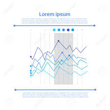 graph set finance infographic icon colorful financial business