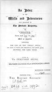 THE RECORD SOCIETY publication of Original Documents