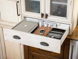 A Brilliant Way To Secretly Store And Charge Your Tech Dallas Kitchen Home Organization Kitchen Organization