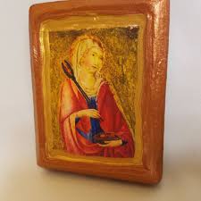 Saint Agathe Agatha Roman Catholic Christianity Divine Icon