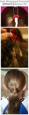 1 Pull Your Hair Into A Ponytail 2 Place A Small Topsy Tail Tool Through A Layer Of Elastic 3 Take A Section Of Hair A Topsy Tail Hairstyles Hair Styles Hair
