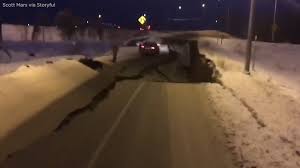 More than 250 people were killed by the quake and the tsunami. Alaska Earthquake Aftermath Video Shows Damage To Roads Schools In Anchorage 6abc Philadelphia