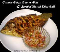 Yuk, coba tujuh resep masakan bumbu bali ini di rumah! March 2012 Dentist Chef