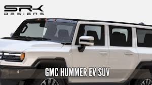 2021 Gmc Hummer Ev Suv Photoshop Car Rendering Srk Designs Youtube