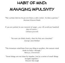 Impulsivity Control Worksheets Managing Impulsivity Habits Of Mind Impulse Control Root Words Activities