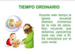 Que Es El Tiempo Ordinario Es El Catequesis Modelo De Evangelizacion Facebook