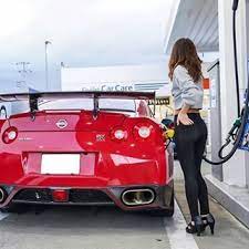 pin on girls with cars