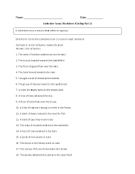 Englishlinx Com Nouns Worksheets Nouns Worksheet Collective Nouns Collective Nouns Worksheet