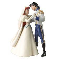 Ariel And Eric Wedding Cake Topper Disney Wedding Cake Disney Wedding Cake Toppers Disney Princess Wedding