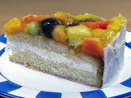 Obstkuchen Rezept Mit Biskuit Boden Und Buttercreme Rezept Obstkuchen Obstkuchen Rezepte Kuchen Rezepte
