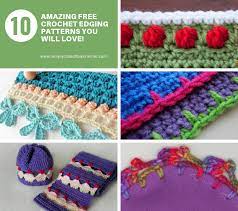 This crochet edging uses just about all the standard crochet stitches. 10 Amazing Free Crochet Edging Patterns You Will Love Simply Collectible Crochet