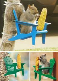 Cute pig and dog corn on the cob holders for backyard barbecue fun. Nuts To Them 8 Brilliant Backyard Squirrel Feeders Page 2 Of 2 Webecoist Squirrel Feeders Squirrel Feeder Squirrel
