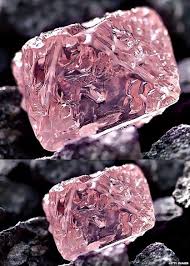 A 12 76 Carat Pink Diamond The Largest Of The Rare And Precious Stones Ever Found In Australia Has Be Minerals And Gemstones Pink Diamond Stones And Crystals