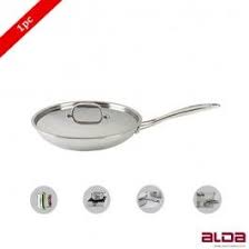 Alda Pan Buy Alda Triply Stainless Steel Fry Pan With Lid 24 Cm Online Buy Kitchen Pan Steel