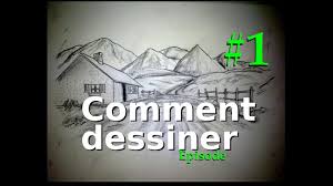 Apprendre a dessiner paysage facile. Comment Dessiner Episode 1 Materiel Paysages Perspective Youtube