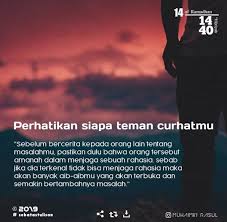 Bahaya Curhat Iri Dengki Muka Dua Fake People Kata Kata Indah Kutipan Agama Teman