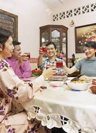 Maybe you would like to learn more about one of these? Guests Enjoying Feast On Hari Raya Open House Stock Photo Picture And Royalty Free Image Image 85735611