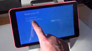 3 when screen comes on let go of power . Factory Reset Icraig Cmp801sp Windows Tablet No User Password I Ll Show You How Method 2 Youtube