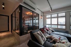 Super Cool Hdb Renovation Project At Anchorvale Renotalk Singapore Interior Design Singapore Home Living Room Decor Apartment