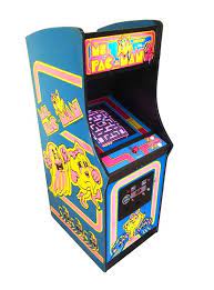 Vintage arcade games for sale: Ms Pac Man Video Arcade Game For Sale Arcade Specialties Game Rentals