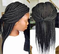 20 Best Looks Featuring Big Box Braids And Their Close Up Details The Right Hairstyles For You Crochet Box Braids Big Box Braids Medium Box Braids