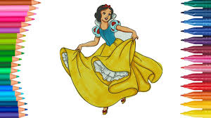 Blanca Nieves Para Colorear
