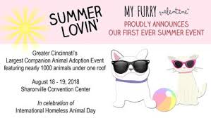 Maybe you would like to learn more about one of these? My Furry Valentine On Twitter Get Ready The First Ever My Furry Valentine Summer Adoption Event Is Coming August 18th 19th At The Sharonville Convention Center Https T Co Bursaqa6qr Https T Co Tsbxgdakbr