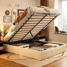 Bed Frame With Lift Up Storage