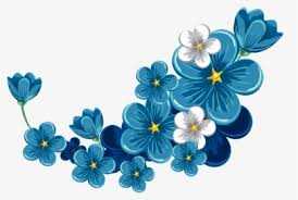 Silk artificial flowers for arrangements & decorations! Blue Flower Png Images Free Transparent Blue Flower Download Kindpng