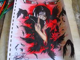 My drawing of gaara in realistic style. Drawing To Itachi Uchiha The Martyr Hive