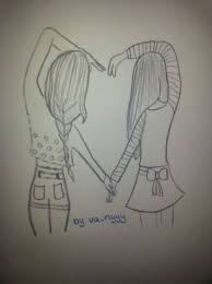 Drawing Best Friends We Heart Drawings Of Friends Friends Sketch Best Friend Drawings
