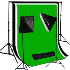 2000 Watt Photo Studio Lighting Softbox Video Light Kit 10 X 10 Background Set Sb Bg1 Kaezi Photography