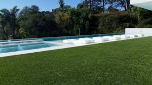 The challenge is if you wish to install it over stone or cement in close proximity to the water. Are Artificial Lawns And Pools A Match Made In Heaven