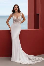 Tianshikeer meerjungfrau hochzeitskleid langarm sequin spitze tüll brautkleider. Figurbetontes Brautkleid Crepe Franzosische Spitze White One Mode Bosckens