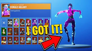 From legendary and epic, our list covers the fanciest skins in battle royale. The New Female Galaxy Skin In Fortnite Youtube