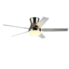 Do you carry smart ceiling fans with lights? 52 Inch 5 Blades Flush Mount Remote Control Air Cooling Ac Ceiling Fan Lamp China Low Profile Ceiling Fan And Hugger Ceiling Fan Price Made In China Com