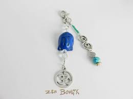 Bijou De Sac Trousse Porte Cles Zen Bouddha Bleu Symbole Om Spirale Autres Bijoux Par Zenboutik Bijoux De Sac Bijoux Traditionnels Bijoux