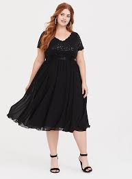 Black Sequin Lace Chiffon Midi Dress Chiffon Midi Dress Black Lace Midi Dress Navy Lace Midi Dress