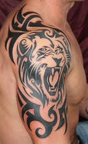 Tribal Lion Tattoo Ideas For Men Back Tribal Tattoos Tribal Chest Tattoo Designs Small Mens Lion Tattoo Tribal Tattoos For Men Tribal Tattoos